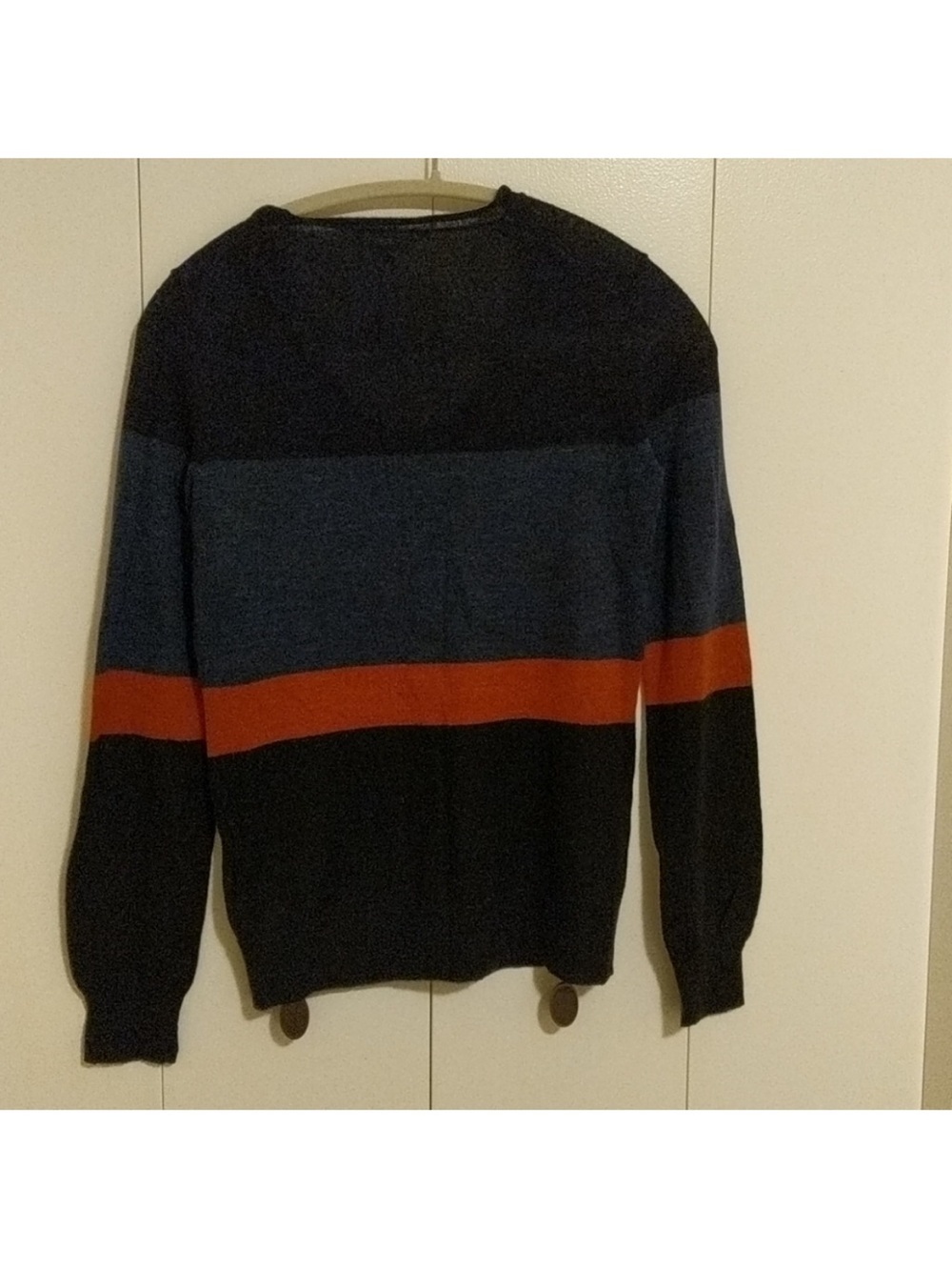 LK Bennett Fine Wool Colour Block Scoopneck Sweater